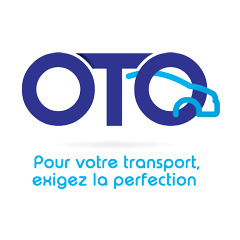 Logo OTO avec pour slogan : "Pour votre transport, exigez la perfection"