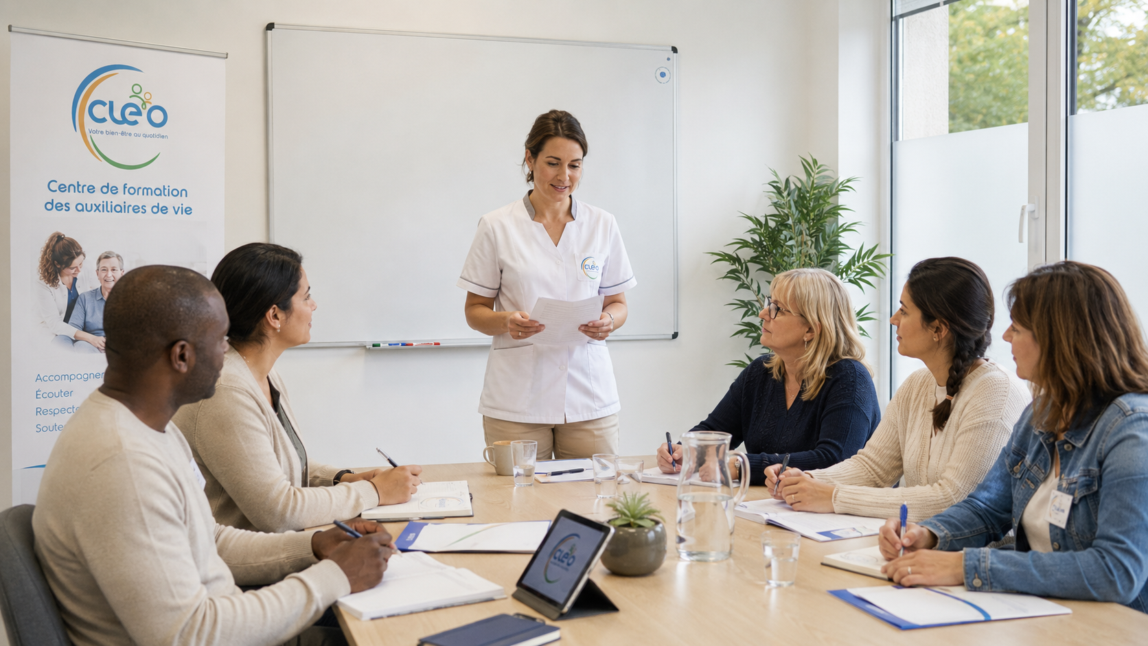 Formation auxiliaire de vie - École CLEO à Franconville